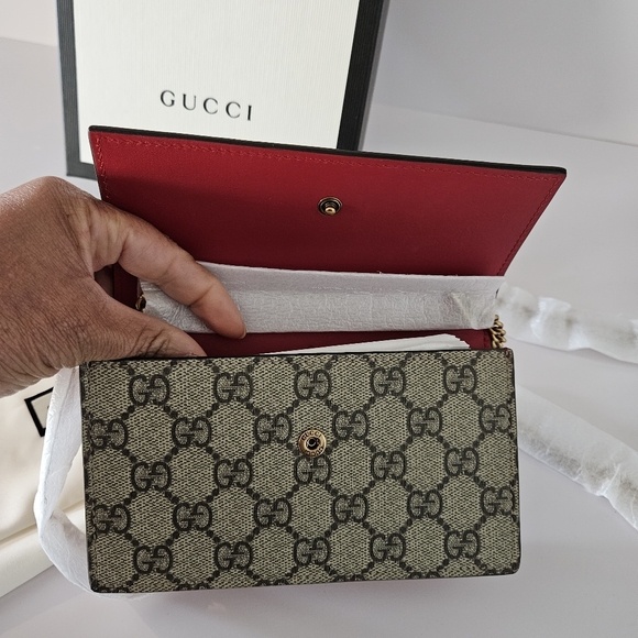 GG SUPREME MINI BAG WITH CHERRIES - NWT - Picture 7 of 16